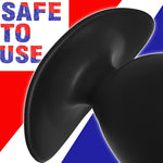 Anal Plug Butt Plug With Safe Curved Base Prostate Massager Dilator Sex Toy For Women Men Masturbation (L)