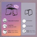 Sex Position Enhancer Chair- 350Lbs Large Capacity For Couples, Keep Stability, No Tools Needs To Installation Enjoy Sex Life, Sex Furniture Chair With Adjustable Handrail, Love Toys, Games For Lovers