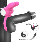 Vibrating Cock Ring Rabbit Penis Ring Vibrator Adult Sex Toy For Longer Harder Stronger Penis Vibrators Clitorals Stimulator Cock Vibrator Couples Adult Sex Toys & Game For Men Women