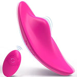 Wearable Panty Clitoral Butterfly Vibrator With Wireless Remote Control, Rechargeable Waterproof Clitoris And G-Spot Stimulator Invisible Panties Vibrator For Women Couples