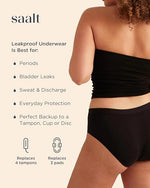 EveryWear Cotton Brief Period Underwear, Regular Absorbency