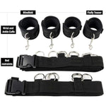 Sex Resistance Bands Bed Queen Bondaged Restraints Sex Hand Cuff Bracelets Bed Straps For Mattress Bondaged With Wrist Ankle And Thigh Restraints King Size Bed Sheets With Corner Straps Bdsm Sweater