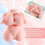 1.2Lb Mini Sex Doll Male Masturbator, Female Torso Pocket Pussy Adult Love Doll With 3D Beads Realistic Vaginal Sex Toy Men,Small Sex Stroker For Men With Big Boobs Butt Soft Vagina Textured