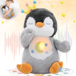 Breathing Stuffed Penguin Plush, Animal Breathing Penguin Plush Toy With Lights And Music Penguin Gifts Stuff For Adults And Kids