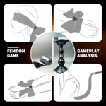 Bdsm Metal Diamond Handle Chain Whip Flirting Fantasy Fetish Hand Paddle With Soft Satin Adjustable Sex Mask, Kinky Restraint Bondage Sex Role Play For Couples Restraint (3Pcs)