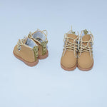 Tall Shoes Length 5.4Cm For 1/6Bjd 7.8In?20Cm? Plush Humanoid Doll Stuffed Animals (Brown)