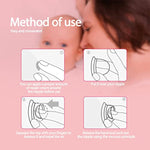 Vacuum Suction Massage Cups-Nipple Corrector Stronger Suction For Flat And Inverted Nipples
