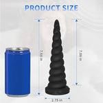 Anal Stretcher Trainer Big Anal Plug Anal Beads Adult Sex Toys For Women And Men, Large Butt Plug Training Cone Liquid Silicone Prostate Massager With Strong Suction Cup For Hands-Free Play