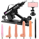 Automatic Sex Machine, 3Xlr Connector Love Machine Adjustable Adult Sex Toys Machine With 6 Attachments For Men And Women