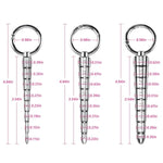 Penis Plug 3 Pcs Urethral Sound, Stainless Steel Graduated Scale Urethra Dilator Male Masturbator For Urethral Stimulation And Training Adult Sex Toys For Men