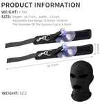 Sex Handcuff With Suction Cup (Black)