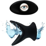 Silicone Anal Butt Plugs:Hollow Tunnel Anal Plug Anal Trainer Black Anal Training Anal Sex Toys For Men Women Couples Soft Anus Dilator Anal Sex Trainer V-Shape Bdsm Toys Anal Toys (S)