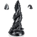 Black Anal Dildo Suction Cup, Ultra-Soft Suction Dildo For Women Men Gay Use, Lifelike Large Adult Toys, 7 Inch Dildo Animal Monster Tentacle
