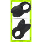 Penis Ring For Men - Silicone Black Stretchy Cock Ring For Longer Harder Stronger Erections - Erection Enhancing Sex Toy