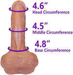 The Hitchhiker by , 6" Insertable x 4.8" Girth (1.45" Diameter)