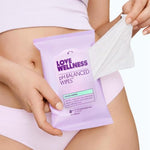 pH Balanced Wipes | Fragrance-Free | Travel Size | 3-Pack