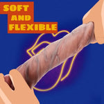 Realistic Silicone Long Dildo,11" Ultra Lifelike Beginner Dildos Flexible Soft Realistic Penis Sex Toys Dildos For G-Spot Anal Dildo With Strong Suction Cup Sex Adult Toy For Advanced Women Couple