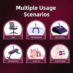 Strap On Harness Dildo Holder Suction Cup Hands Free Play Adult Toy Mount Sex Saddle Bench Riding Base Seat Chair Swing Pillow Sofa Cushion Adjustable Leather Platform for Solo Couples Beginner