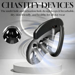 Male Sex Toy Vibrating Chastity Cage,Man Penis Exercise