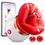 Vibrator Adult Sex Toys For Women - 3In1 Mouth-Shaped Sucking Vibrator, 10 Tongue Licking 3 Sucking Nipples Anal Clit Sucker Vibrater, G Spot Vibrators Clitoral Stimulator Couples Sex Toys