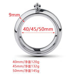 Electric Stainless Steel Urinary Plug Smooth Urethral Sounding & Penis Ring Stretcher Toy Stimulate Urethral Dilator Masturbation Urethral Sounds Plug Adult Sex Toys Training For Men 40Mm