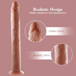 16.9 Inch Extra Super Long Realistic Dildo + 17.3 Inch Super Long Dildo