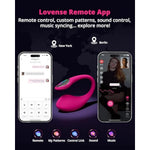 Lush 4 Wearable G-Spot Vibrator Adult Sex Toys & Games With Led Light + Vulse Vibrator Thrusting & Vibration 2 In 1 Egg Vibrator For Women Couple Play