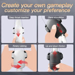 Male Sex Toys For Men - 6In1 Male Masturbator 2 Pack Vibrator Penis Pump Stroker Pocket Pussy With Cvt & Visual Controller, 8 Vibrating & 12 Frequencies Sex Toy, Mens Adult Sex Toys & Game