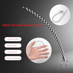 Urethra Stretcher Pull Bead With Handle Penis Plug Metal In Several Sizes Adult Sex Toys - Catheters & Sounds For Men Prostate Massage (5Mm)