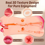 7.1in Realistic Pocket Pussy Male Sex Toys for Men