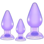 5.4In Anal Butt Plug, Tpe Anal Trainer Toys With Powerful Suction Cup, Unisex Bum Plug For Men Women
