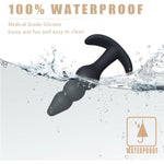 Silicone Anal Plug,Buttplug,Anal Toy For Man And Woman.Comfortable And Pleasurable Anal Toys For Long Time Wear .Premium Silicone Material Anal Sex Toys.Anal Plugs For Anal Training (Three Beads)