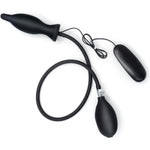 Silicone Butt Plug Vibrating Inflatable Anal Plug Sex Toy Anal Trainer Anal Plug Butt Plug Men'S Anal Toy Anal Trainer For Beginner Sexual Stimulation Device