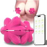 Sex Toys Nipple Clamps Vibrator - Nipple Toys Women Sex Pleasure Toys With 9 Vibrating Modes, Invisible Wearable Female Sex Toys With App Control, Vibrating Nipple Clamps Adult Sex Toys & Games