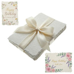 30 Pcs Deckled Edge Paper, 160 GSM Handmade Paper 4x6 Inch