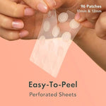 Miracle Spot Cover Bundle - Large Spot Control Cover (20 Count), Invisible Spot Cover (96 Count), Microcrystal Spot Cover (9 Count)