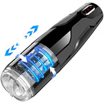 Thrusting Automatic Blowjob Machine With 10 Thrusts Rotation Modes,Hands Free Male Masturbators Oral Stroker Sex Toy For Men Masturbation With Realistic Pocket Pussy