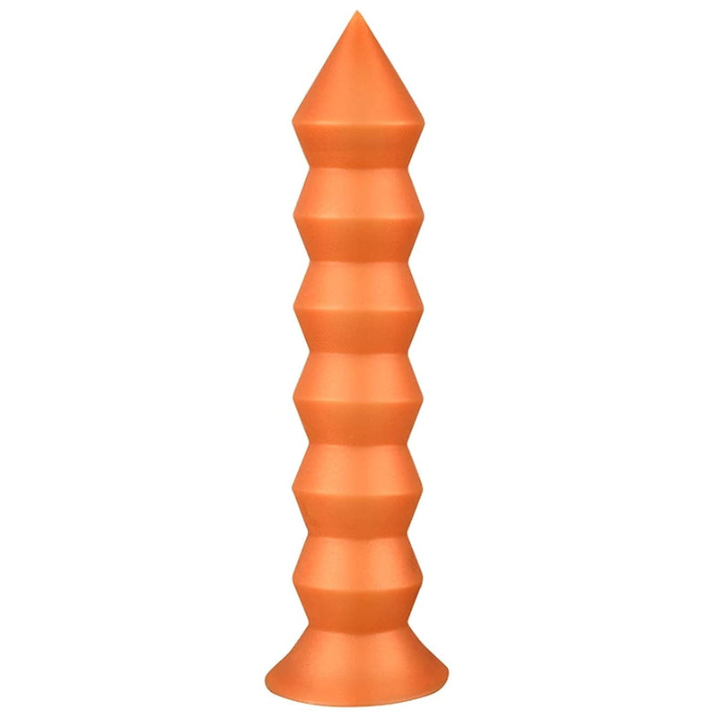 Ultral Durable Anal Plug Beads Liquid Silicone Soft Long Butt Beads Plugs Vaginal Anus Dilator Adult G-Spot Stimulator Anal Trainer Kit For Beginner Advanced Men Women (L)