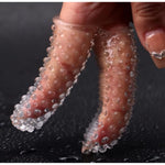 2Pcs Finger Sleeves Transparent Silicone G-Spot Finger Sleeves Vibrator Accessories Nipple Clitoral Stimulator Finger Cot For Adult Women Men Gay Couples Sm Game Bedroom