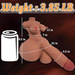 Shemale Sex Doll Torso Sex Toy With Realistic Boobs Vagina, Pocket Pussys With Soft Dildo For Men, Male Masturbator Adult Toy Love Doll For Men Gay Couple