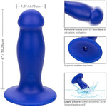Admiral Liquid Silicone First Mate Vibrationg Anal Plug Buttplug Vibrator - Se-6017-35-3