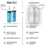 Masturbation Lube & Toy Cleaner Kit, Water-Based Personal Lubricant with Gentle Toy Cleaning Spray, Body-Safe, Non-Sticky, Easy Rinse, Compatible with All Toys, Intimate Care Set