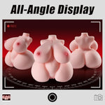 Sex Dolls Male Sex Toys, Ultra Soft Male Masturbator With 3D Textured Boobs Vagina And Anal, Mini Realistic Sex Adult Toys, 2.9Lb Mens Sex Toy For Men Masturbation, 1320Doll