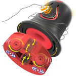 Squeezable Male Masturbator With 4 Expandable 360° Grinding Rollers, Vibrating Adult Sex Toys For Men, Automatic Blowjob Sex Machine, Penis Vibrator Stroker Trainer, Mens Sex Toy Pocket Pussy For Men