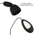 Penis Head Vibrator - Stamina Trainer Masturbator For Men - Powerful Male Sex Toy