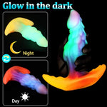 Anal Plug Luminous Wearable Butt Plug Dragon Anal Dilator (S)