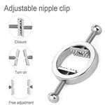 Nipple Clamps Nipple Toys BDSM Sex Toys Adjustable Weight Nipple Clamps Torture Stimulation for Men Women Couples Sex Pleasure Bondage Nipple Clips for Adult Play.Body Chain Body Clip for Women
