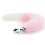 Butt Plug With Pink Tail For Cosplay, Sex Aanl Toys For Women Men Couple & Beginner (Ordinary)