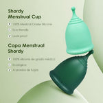 Menstrual Cups Set for Beginners to Postpartum Light & Heavy Flow