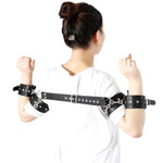 Bdsm Bondage Restraints With Handcuffs Arm Cuffs For Couples Adults Sm Games Adjustable Sex Bondage Wrist Sling, Detachable Sex Toys Restraints Bondage For Slave Fetish Women Men